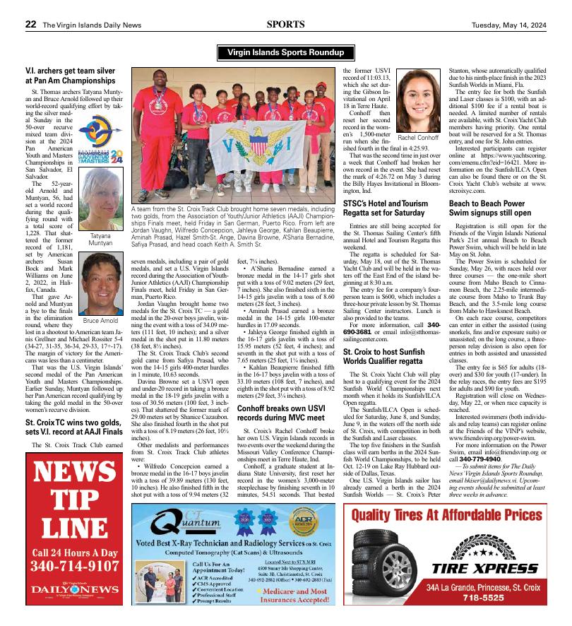 Page A22 | E-Edition | Virginislandsdailynews.com