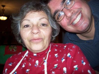Mom E Lee with Tom-E