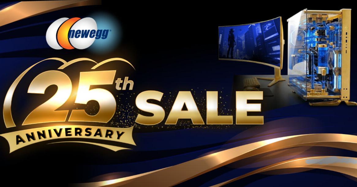 Newegg Celebrates 25 Years with Anniversary Sales Event and Year-Long Customer Promotions