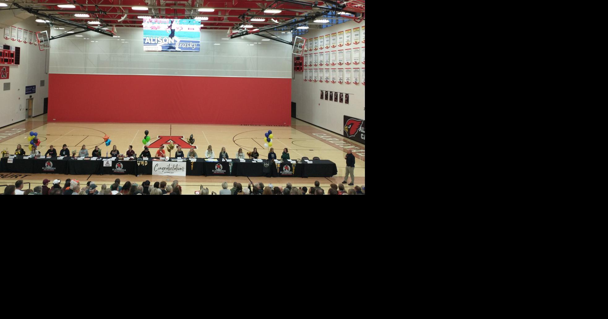 Alexandria Students Celebrate National Signing Day Cardinal Sports