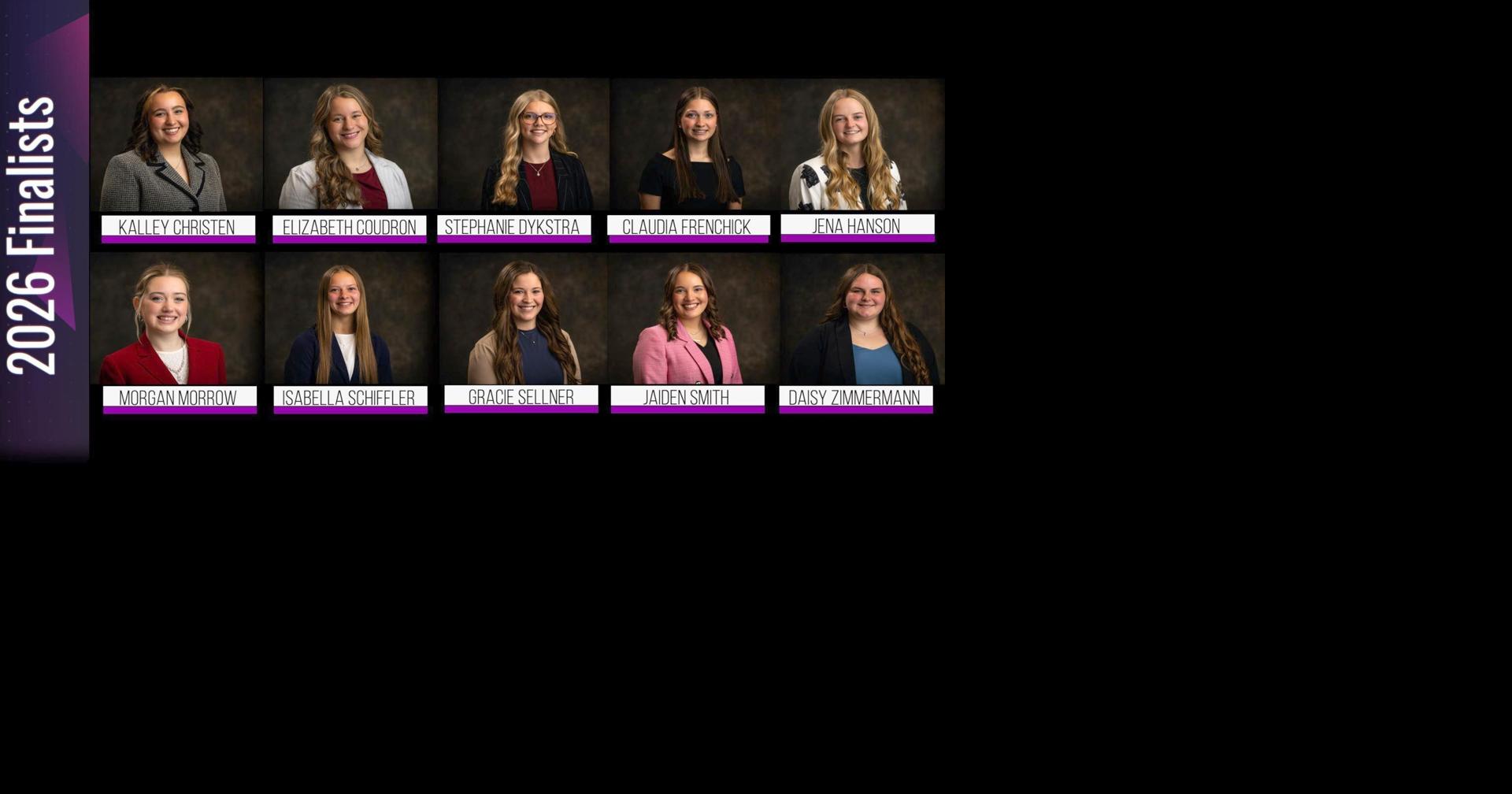 Three from area are finalists in Princess Kay of the Milky Way competition