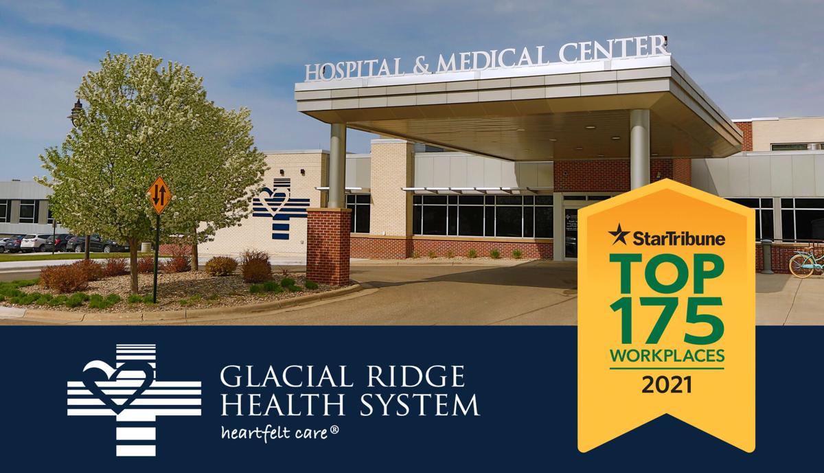 Glacial Ridge Health System Named A 2021 Top 175 Workplace Local Business News Voiceofalexandria Com