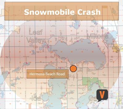 Snowmobile Crash