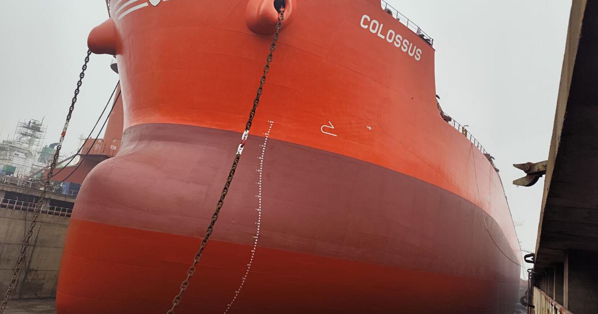 PPG completes 100th dry docking using electrostatic coating application