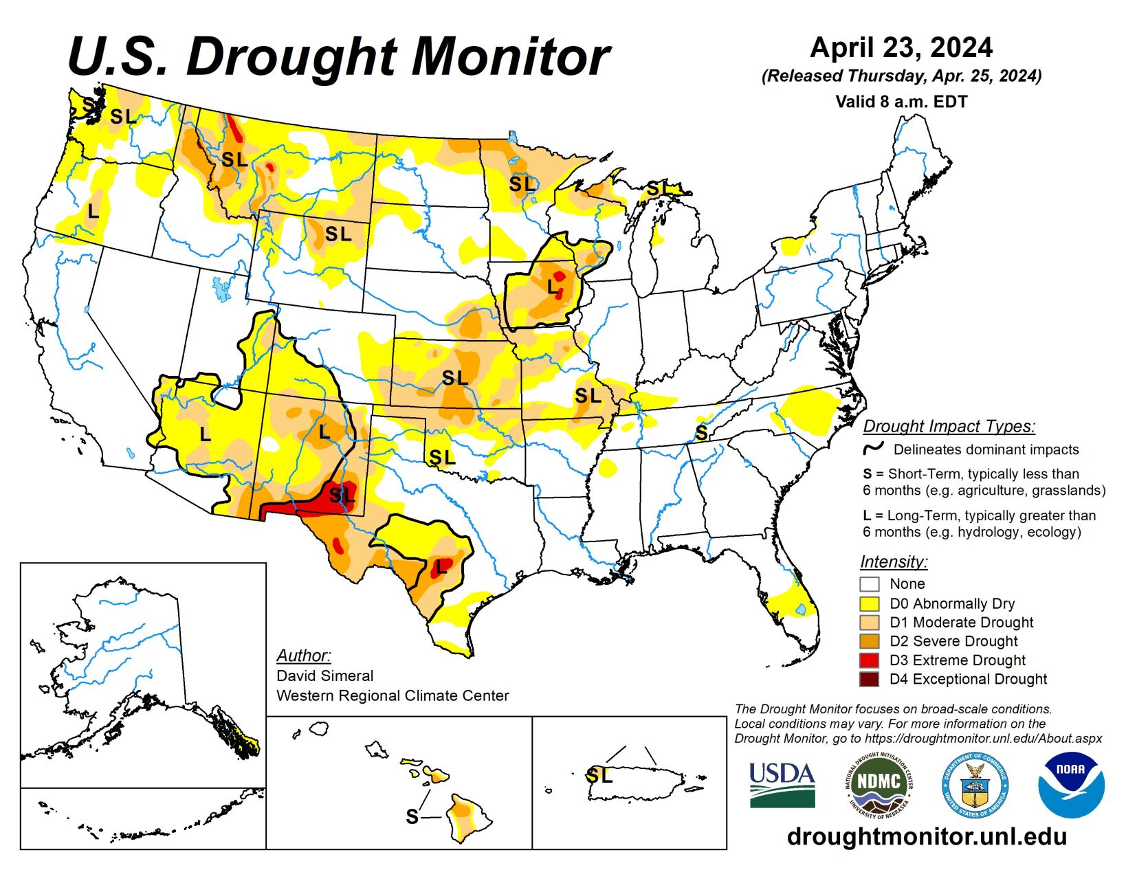 Drought conditions continue to improve, classified as abnormally dry in ...