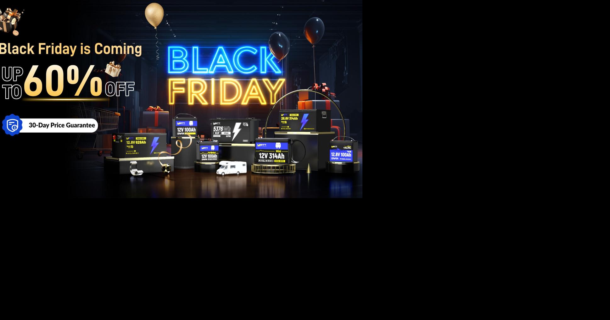 Get a Free LiFePO4 Battery: WattCycle's Black Friday Sale Offers 60% Off