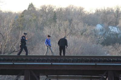 Police Searched for Dady Near Railroad Bridge