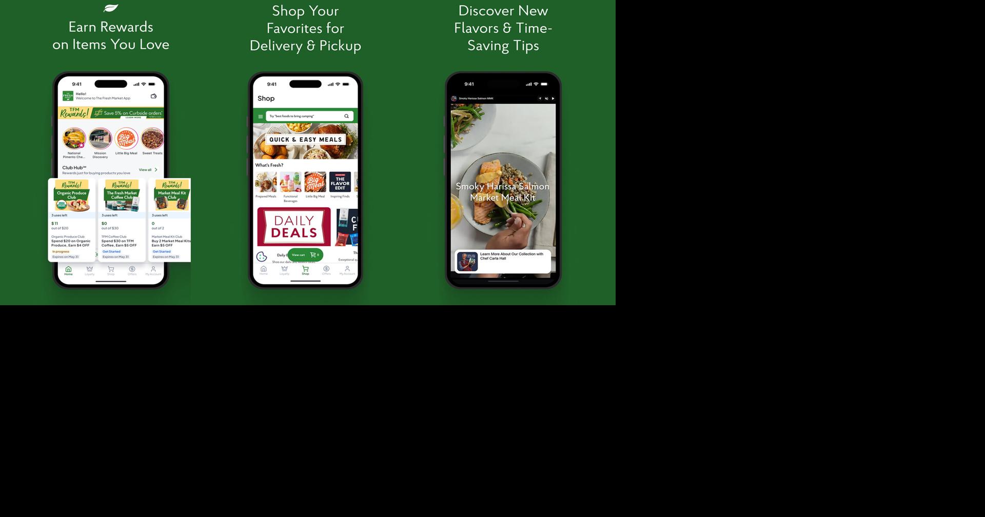 The Fresh Market Introduces Enhanced Loyalty Program, Updated App