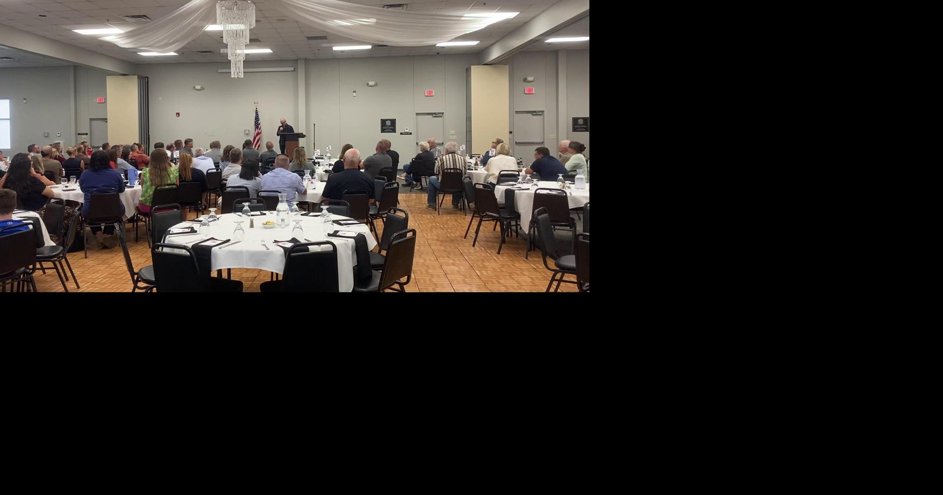 Chris Hawkey spoke during Mind Matters event put on by We Got Your Back
