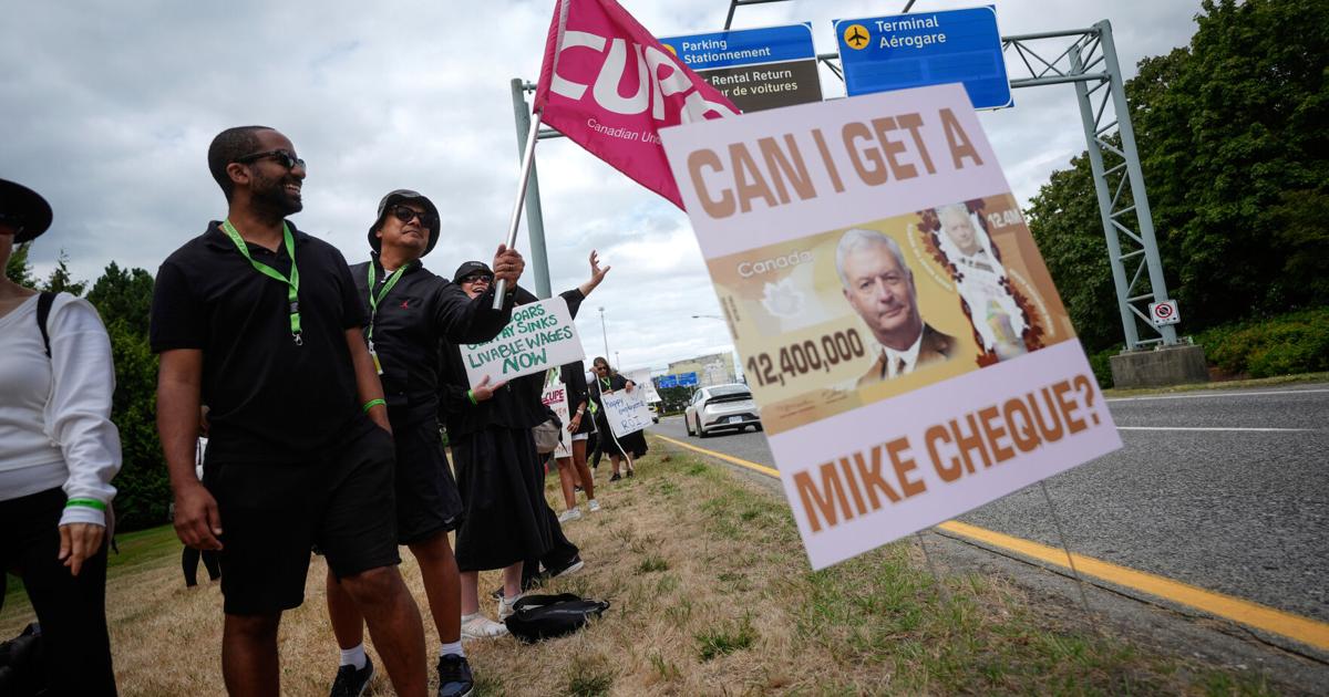 Air Canada and the flight attendants' union resume talks for the first time since strike began