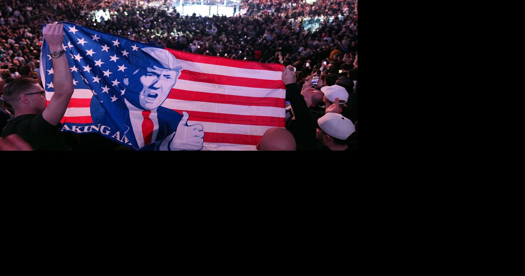 UFC brings cage-match bout to the White House, home of a president who favors cage-match politics