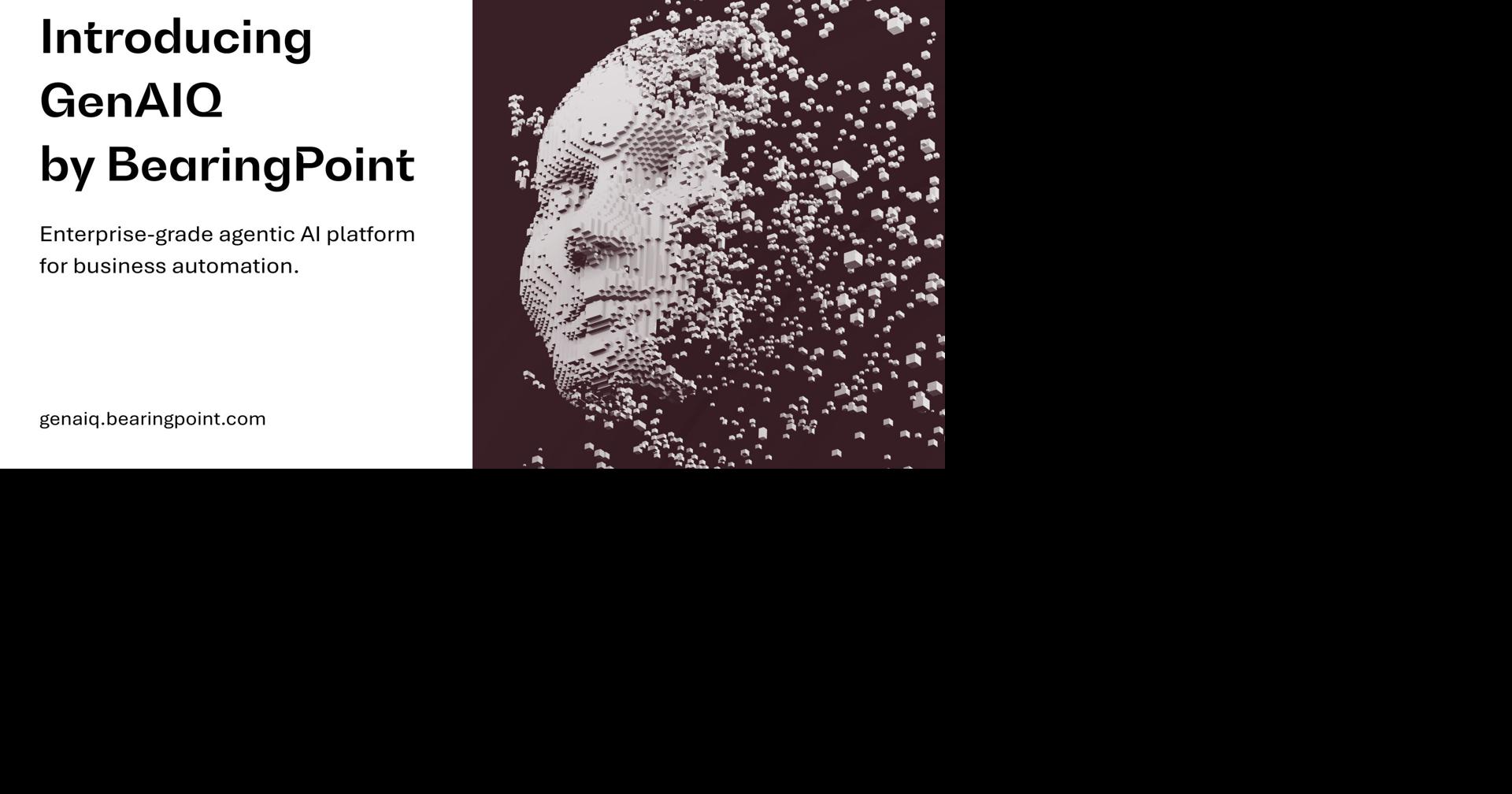 BearingPoint launches GenAIQ to turn generative AI into enterprise-scale automation