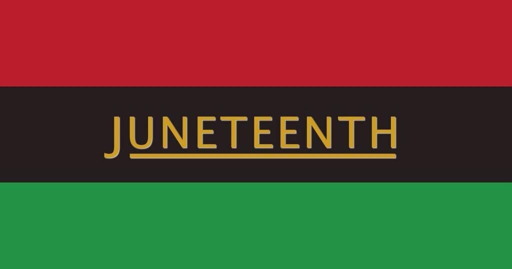 Juneteenth is a federal and state holiday, no mail delivery today (Friday)