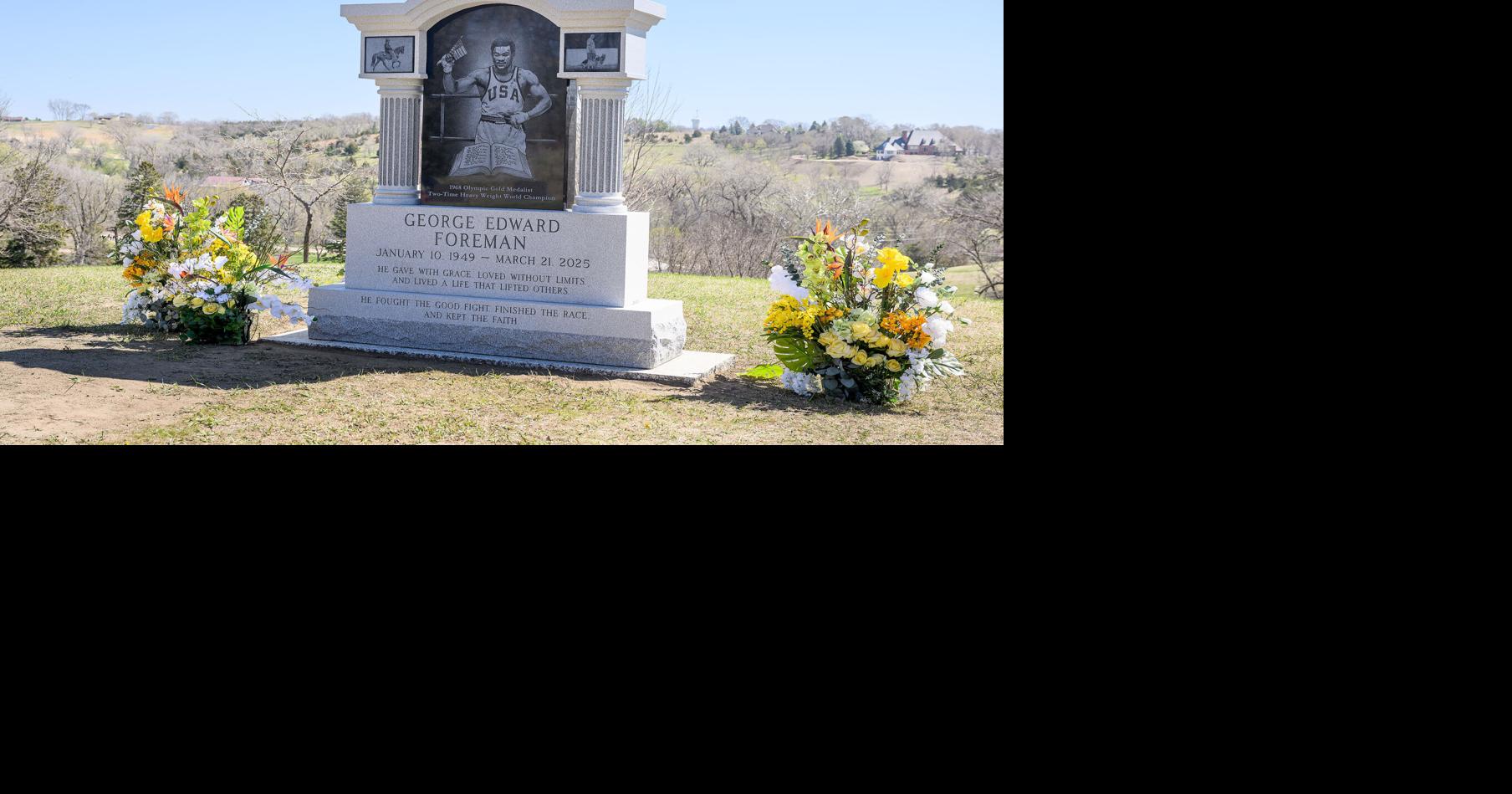 George Foreman laid to rest in Iowa, drawn by a peaceful 1988 visit