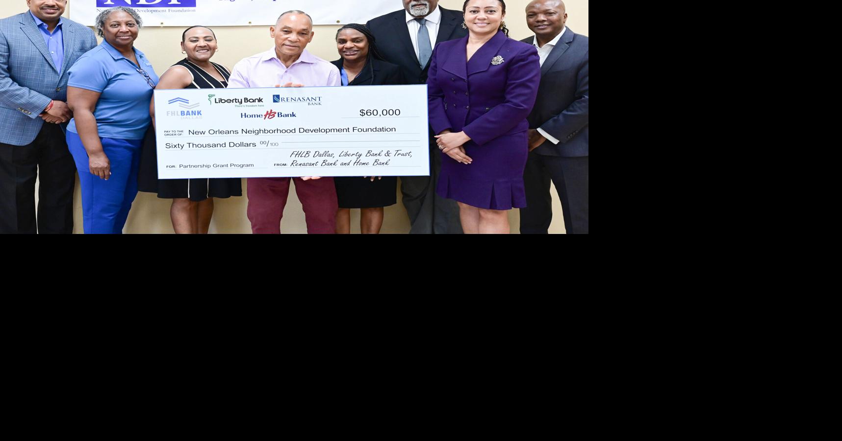 New Orleans Neighborhood Development Foundation Receives $60,000 Grant to Expand Affordable Housing Counseling, Education and Community Development