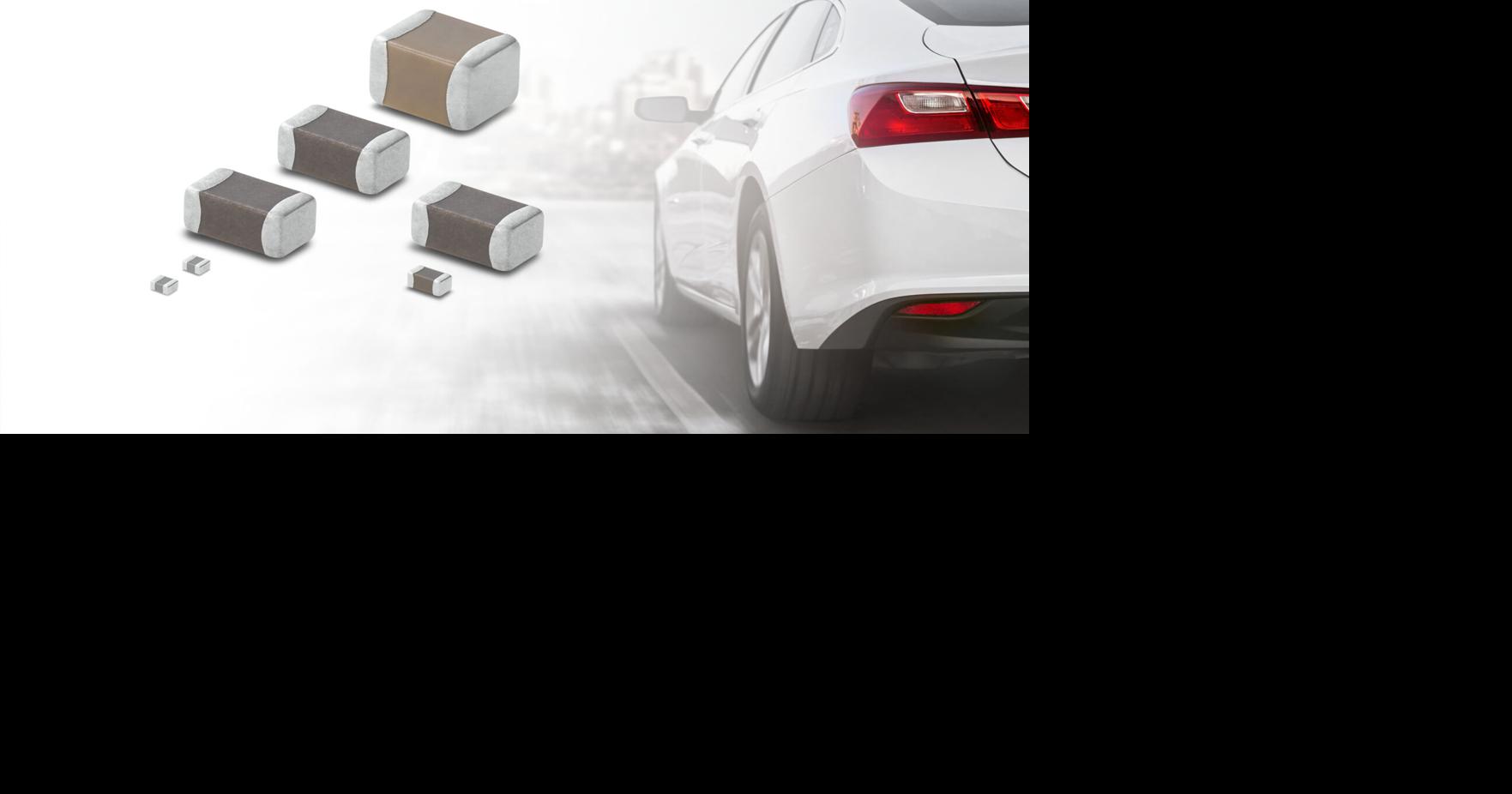 Murata Begins Mass Production of Seven Automotive MLCCs with World-leading Capacitance for Their Rated Voltage and Size, Supporting Stable Operation of In-vehicle Systems and Greater Design Flexibility