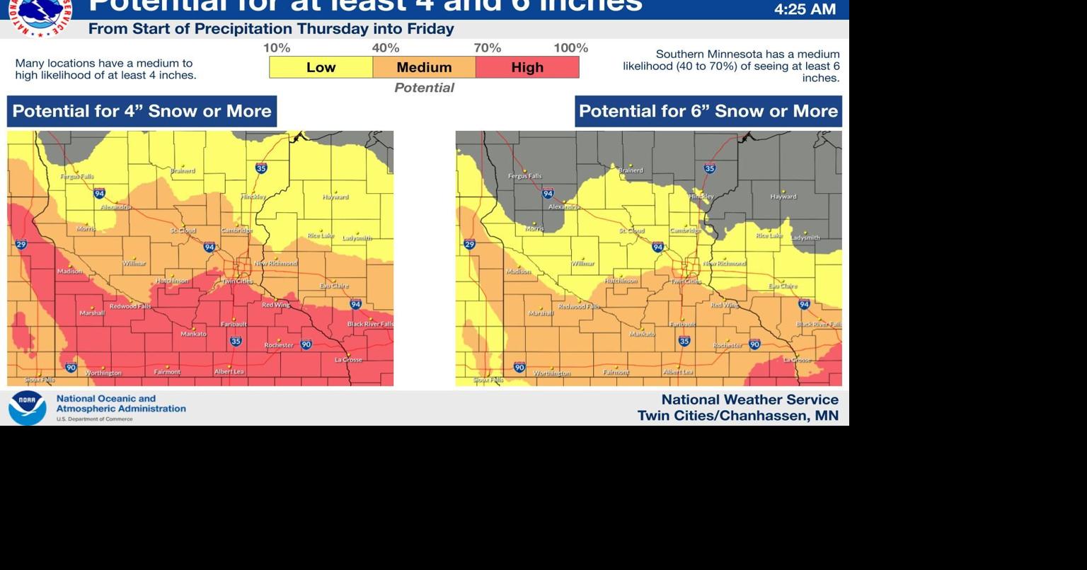 Measurable snow is coming our way for Thursday into Friday | Local News ...