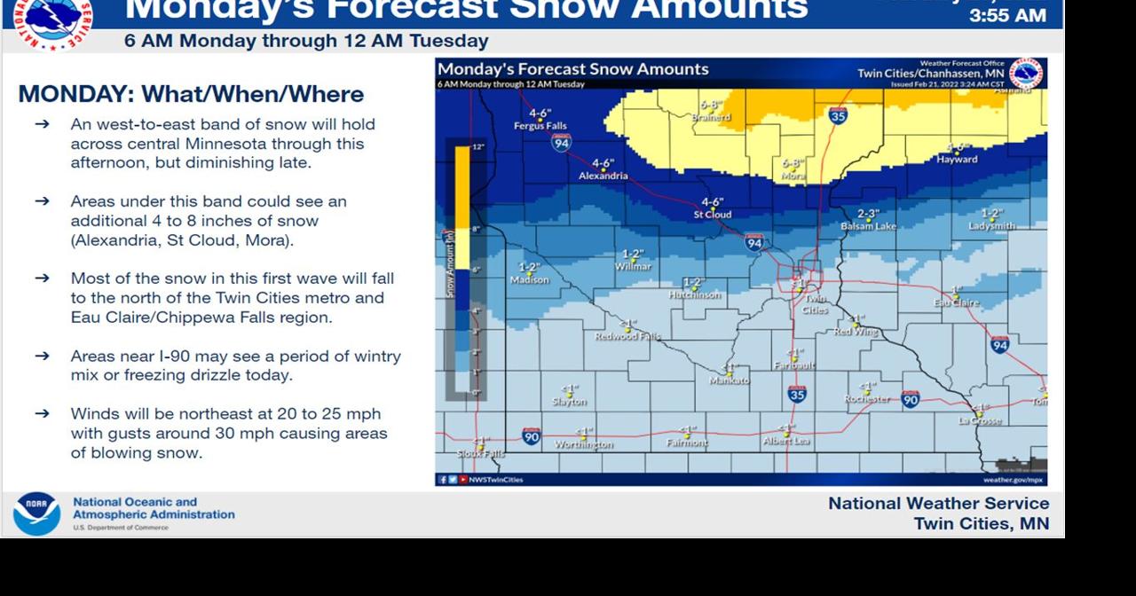 Winter Storm Warning in effect for Alexandria and the rest of west