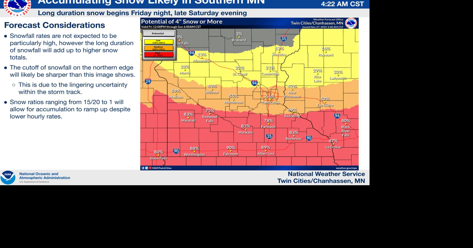 More snow possible Friday night into Saturday across the area | Local ...