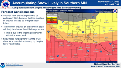 More snow possible Friday night into Saturday across the area | Local ...
