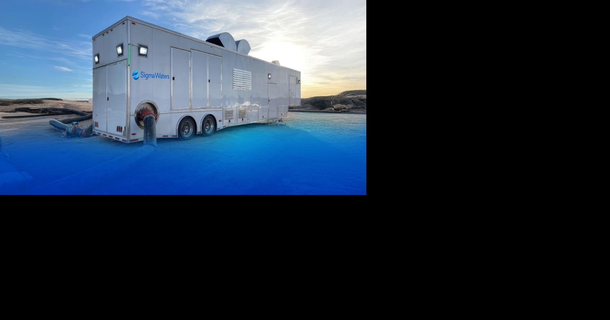 Sigma Advanced Technologies Unveils Mobile All‑in‑One Ozone Water Treatment Containers for Industrial and Produced Water Treatment and Reuse.