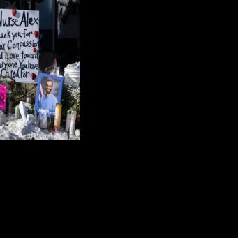 Minneapolis locals pay respects to man killed by US agents