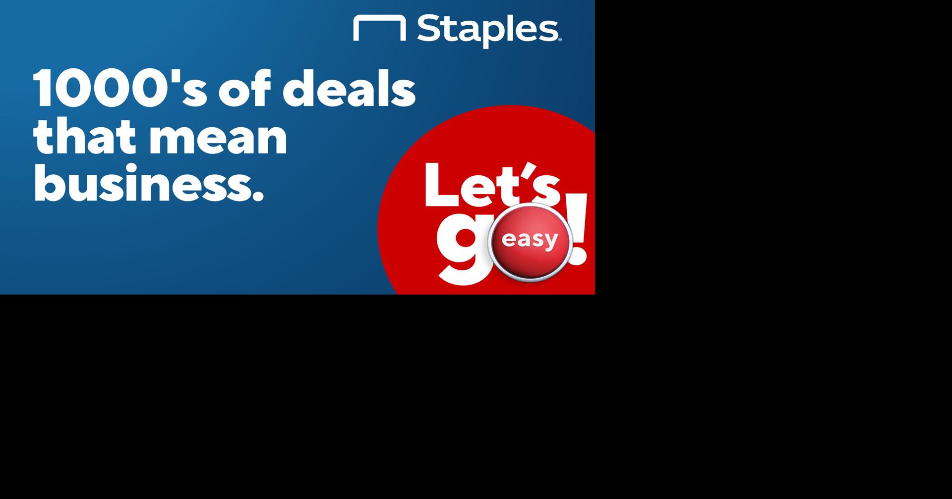 Staples Kicks Off the New Year with 1000’s of Deals That Mean Business
