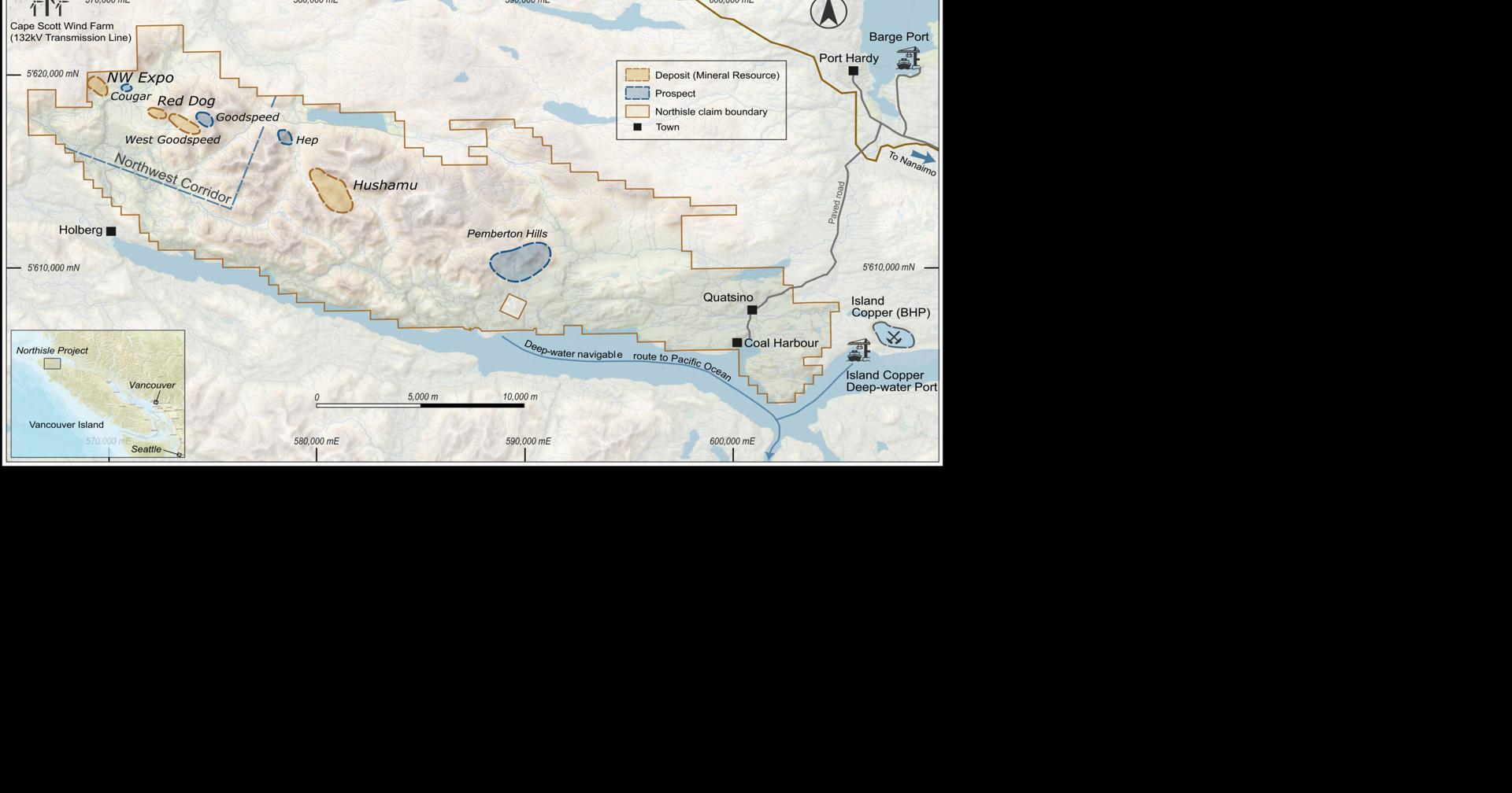 Northisle Announces Significant Increase to North Island Resource Estimate