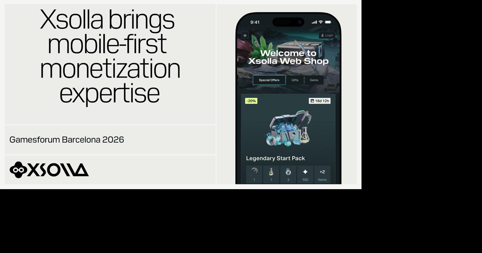Xsolla Brings Mobile-First Monetization Expertise to Gamesforum Barcelona 2026, Where Europe's Mobile Gaming Leaders Gather to Solve the Industry's Toughest Growth Challenges