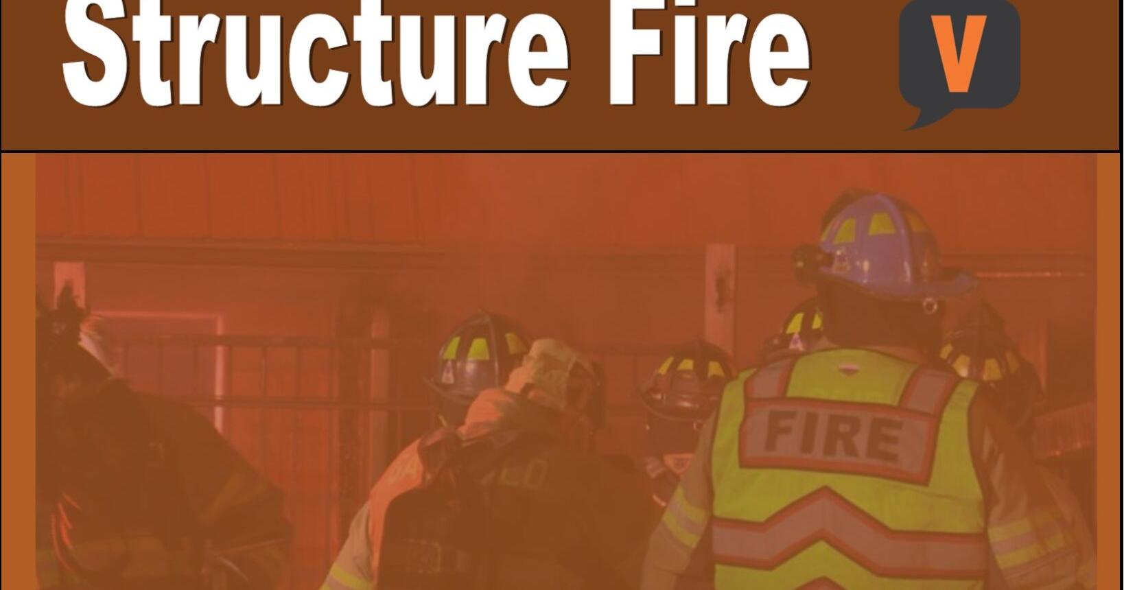 Structure Fire just outside of Garfield Saturday - Vimarsana News