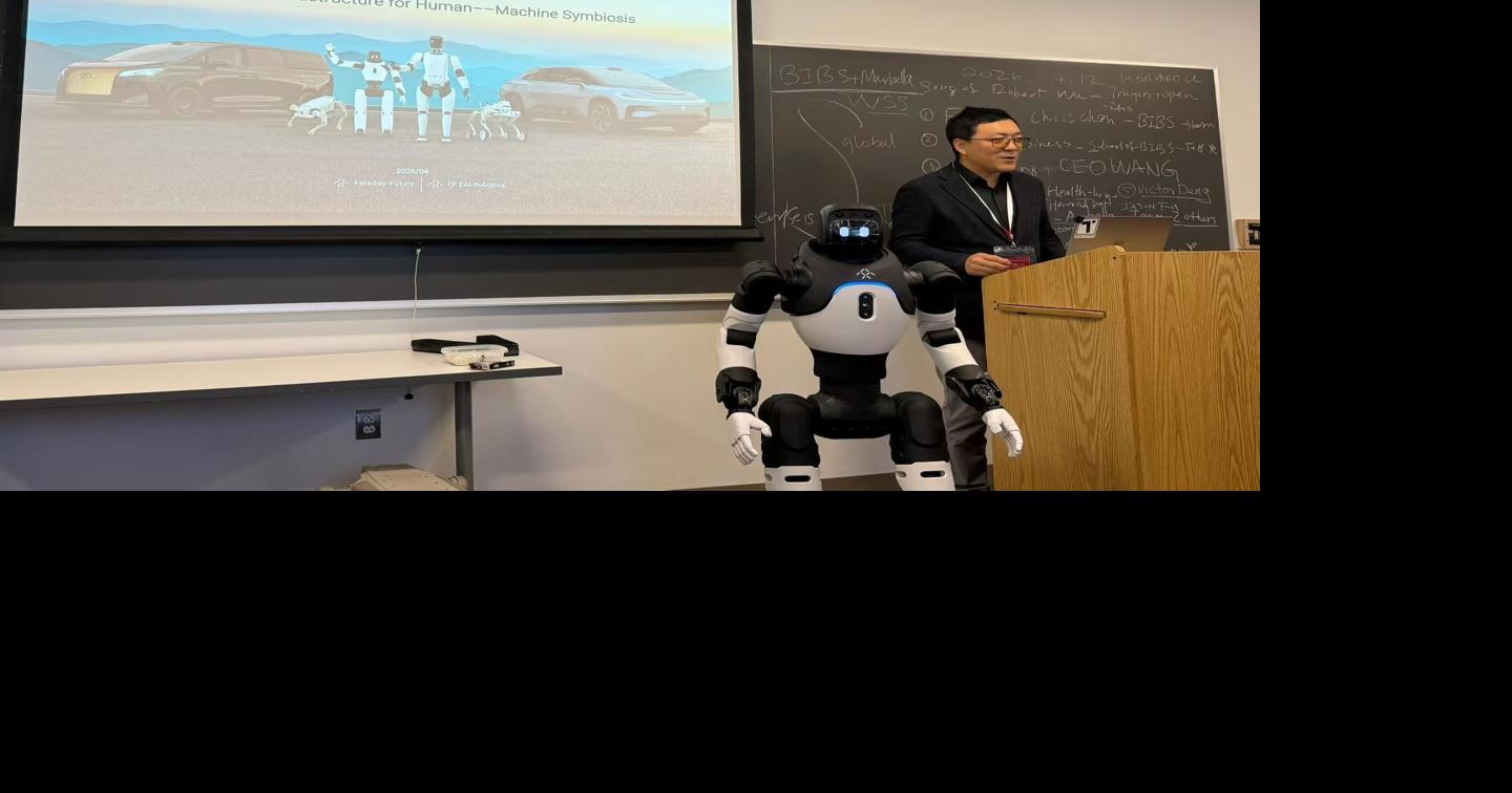 Faraday Future AI-Robotics Co-CEO Chris Chen Attends World Speakers Series at Harvard University, Showcases FF EAI Robotics at Its Science Center