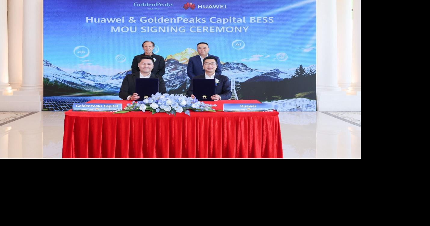 GoldenPeaks Capital and Huawei Expand Their Renewable Energy Partnership with Grid Forming BESS Projects in Europe