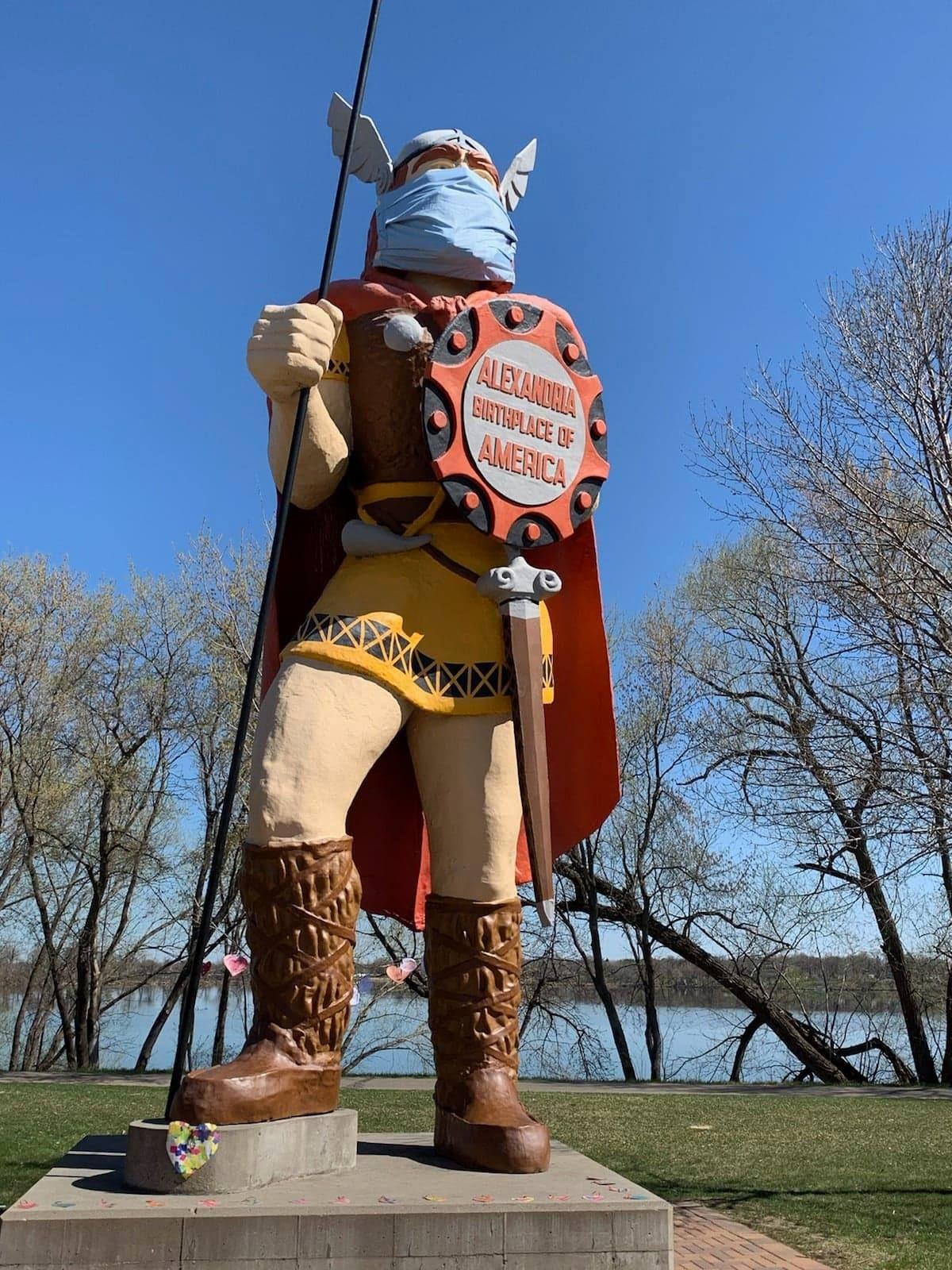 Big Ole Gets A Mask | Local | voiceofalexandria.com