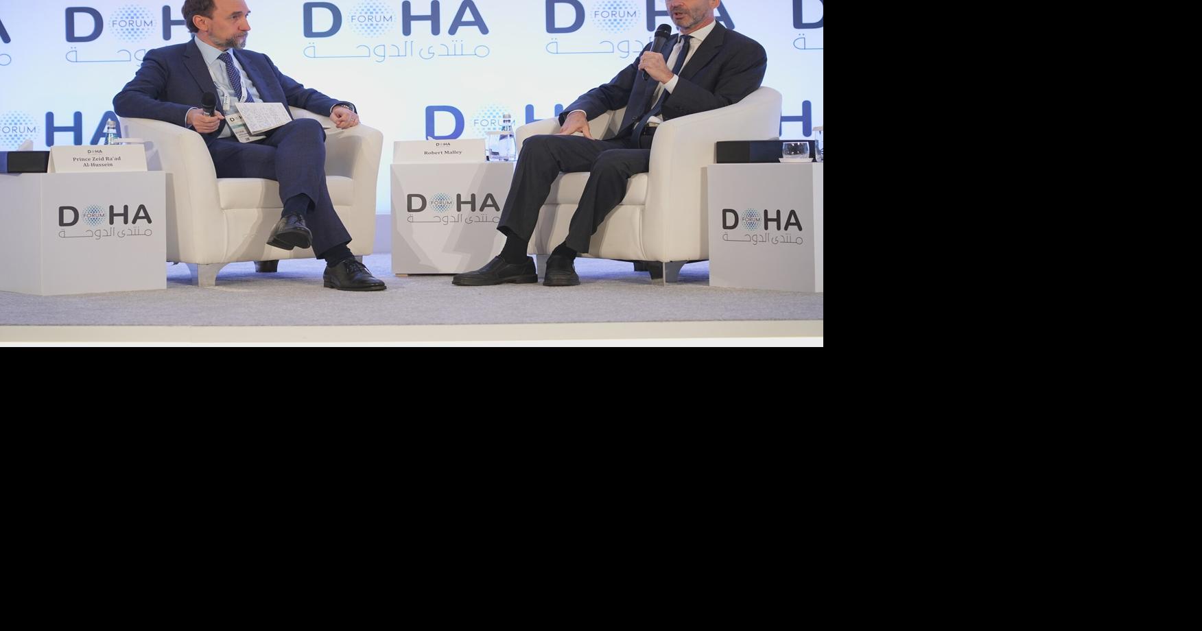 Doha Debates Hosts “In The Room: The Negotiators Podcast” Live at Doha Forum