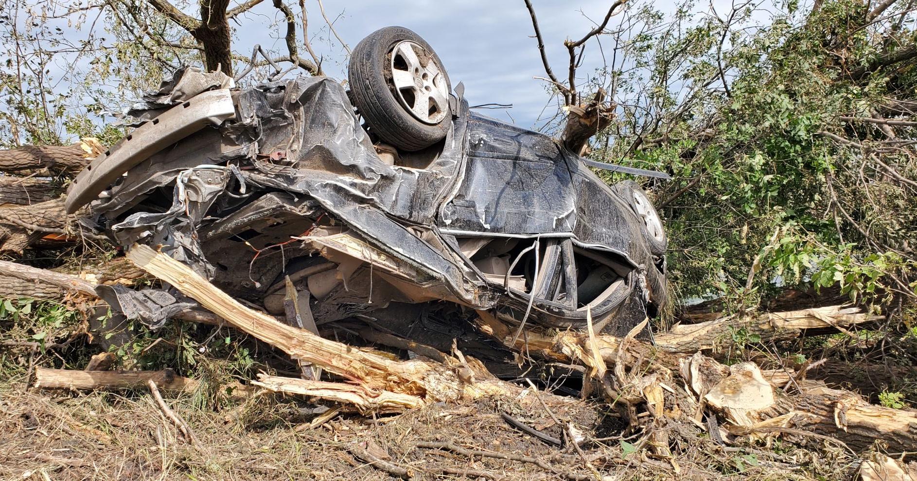 One Dead, Two Injured in Tornado Near Dalton, Ashby - Vimarsana News