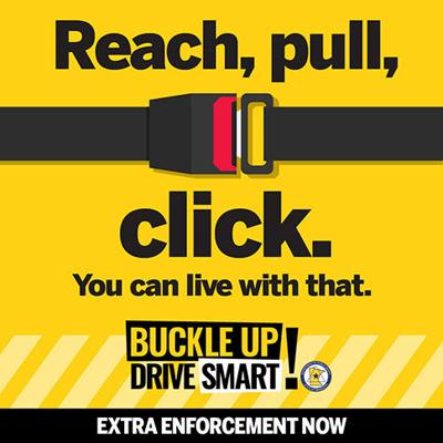 Extra law enforcement out through June 4th to help you to buckle up