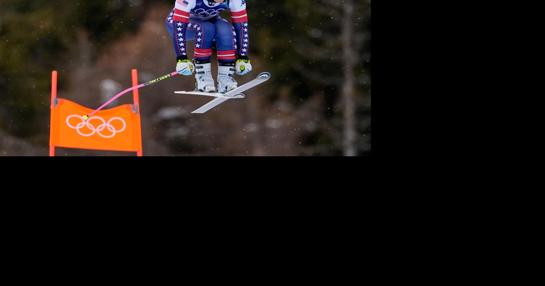 Lindsey Vonn completes another training run and is ready to race Olympic downhill on injured knee