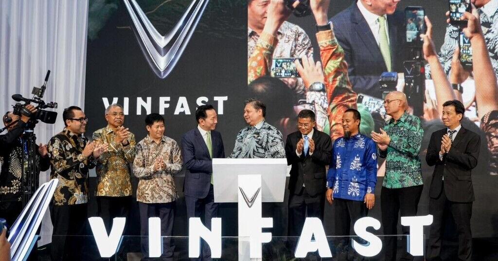 VinFast officially inaugurates electric vehicle plant in Subang, Indonesia