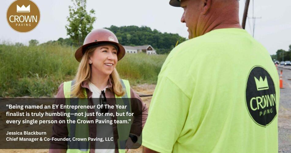 Jessica Blackburn of Crown Paving Named Entrepreneur Of The Year(R) 2026 Southeast Finalist by EY US