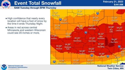 Snowfall projections are updated for the coming winter storm | Local ...