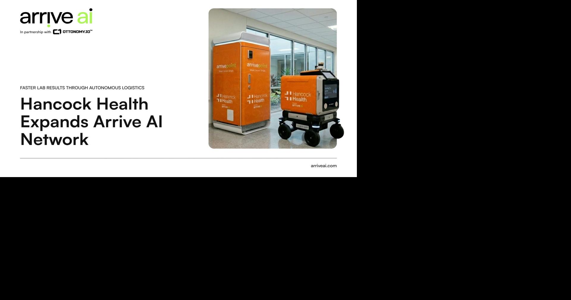 Successful Initial Deployment Drives Arrive Point Expansion at Hancock Health