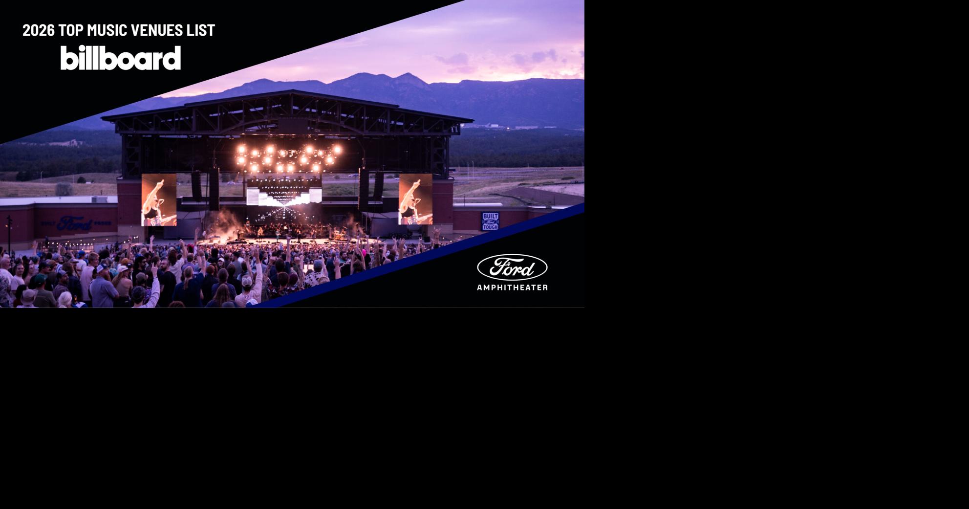 Ford Amphitheater Named to Billboard's 2026 Top Music Venues List