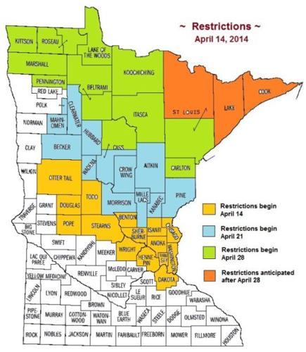 Burning restrictions extend to northern Minnesota counties | Outdoor |  voiceofalexandria.com