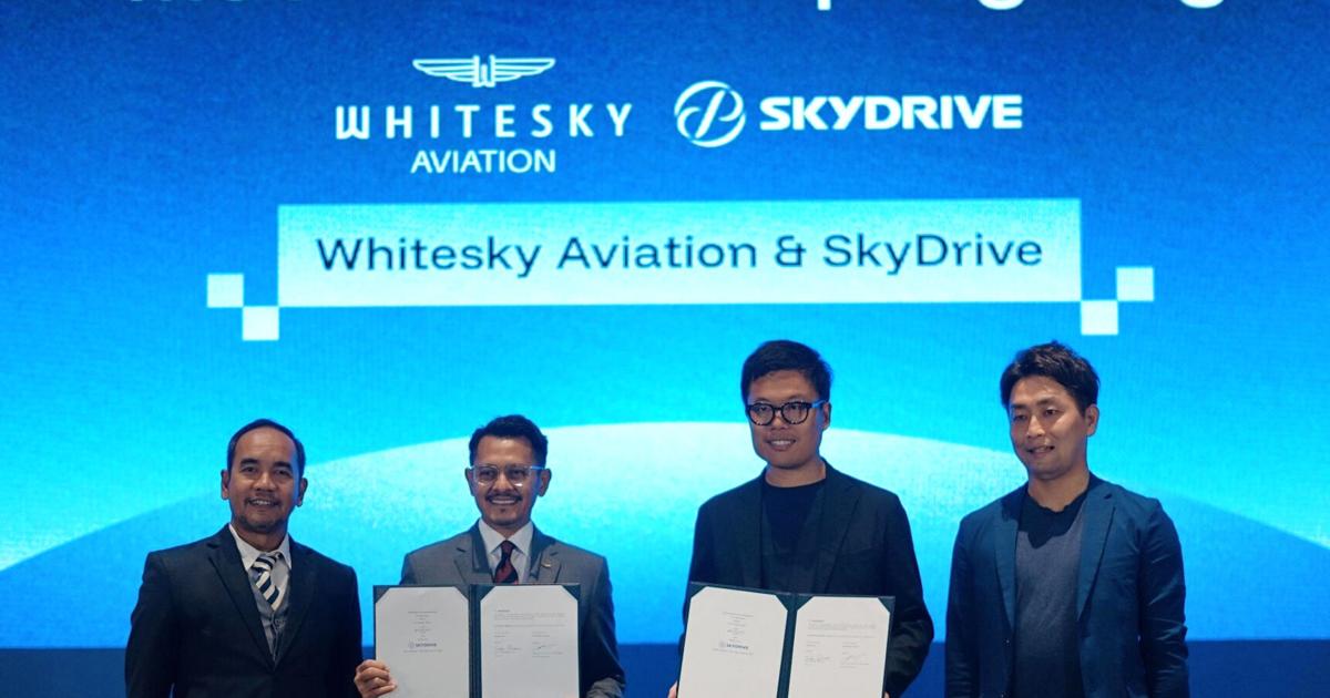 SkyDrive and Whitesky Forge Strategic Alliance to Launch eVTOL Operations in Indonesia