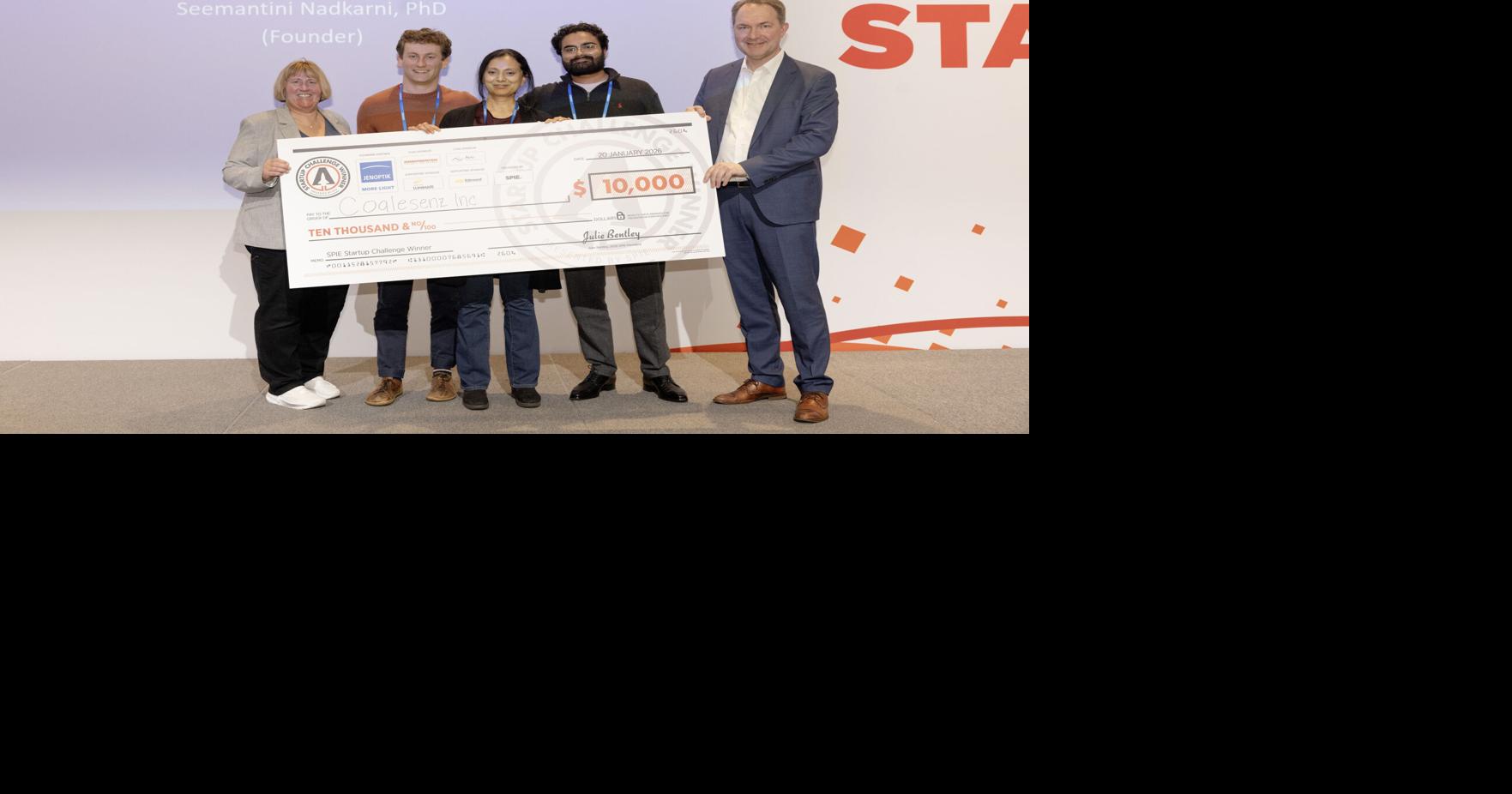 Coalesenz Inc., SPKL LLC., and Seaborough Take Home Top Prizes at 2026 SPIE Startup Challenge