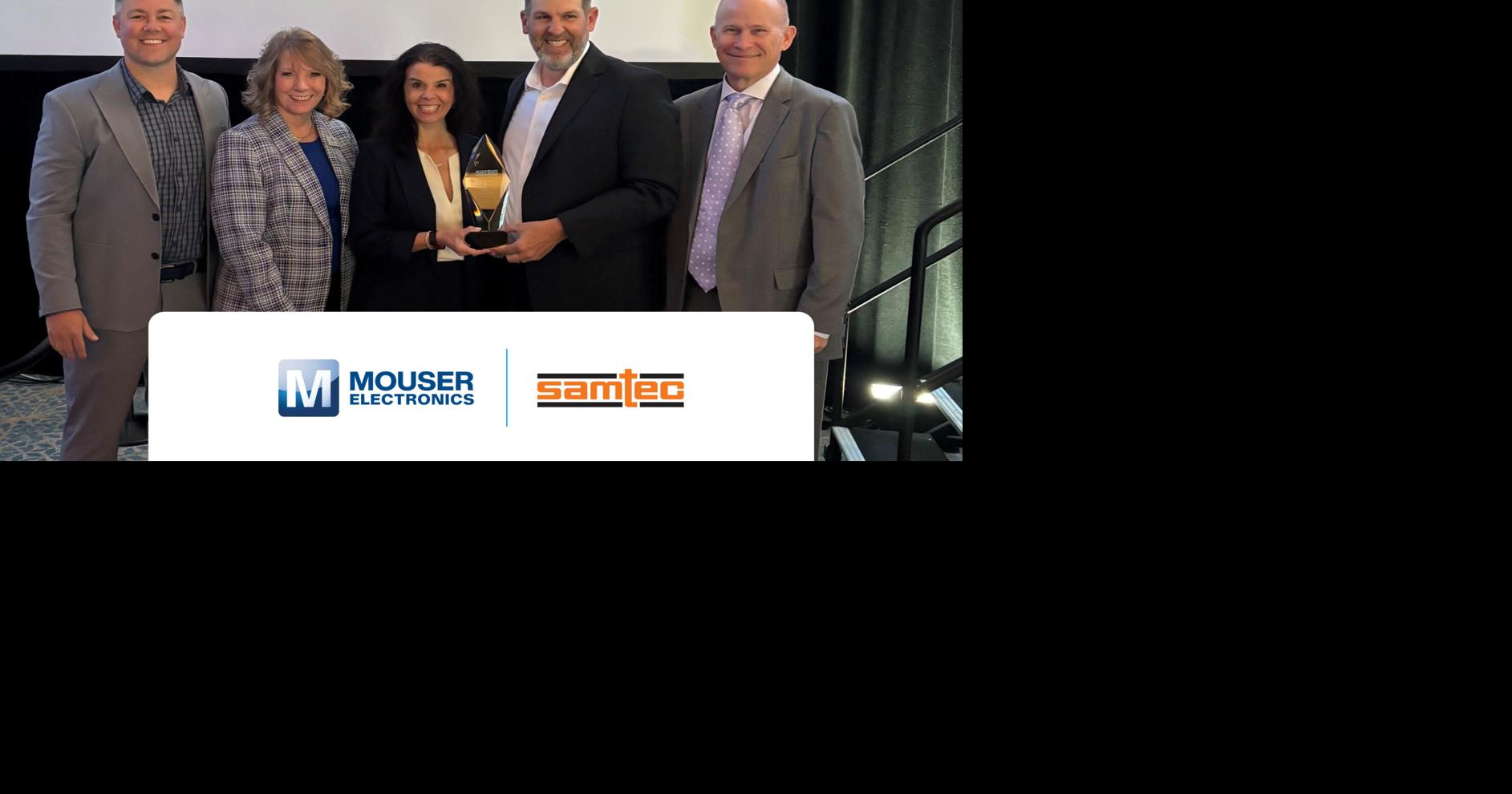 Samtec Honors Mouser Electronics with Global High Service Distributor of the Year Accolades