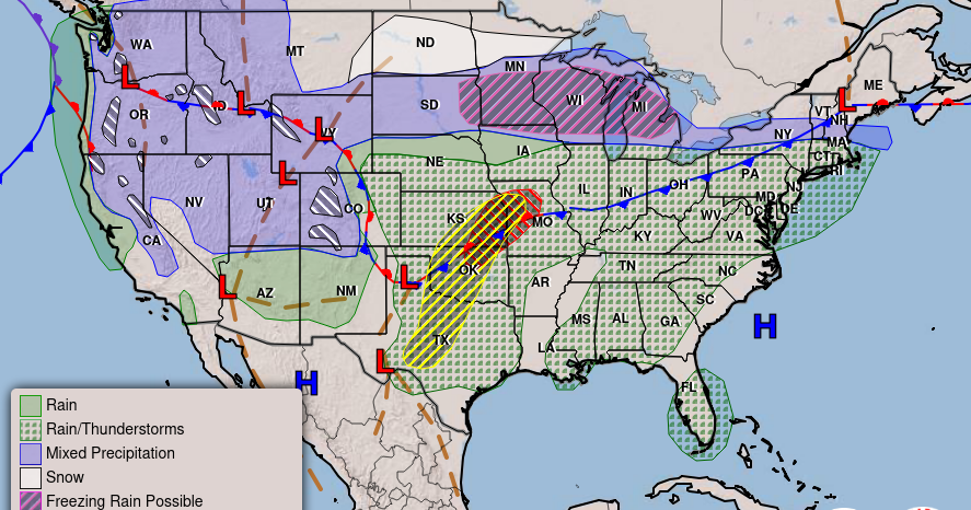 Snow, ice, and rain all possible across Minnesota the next two days