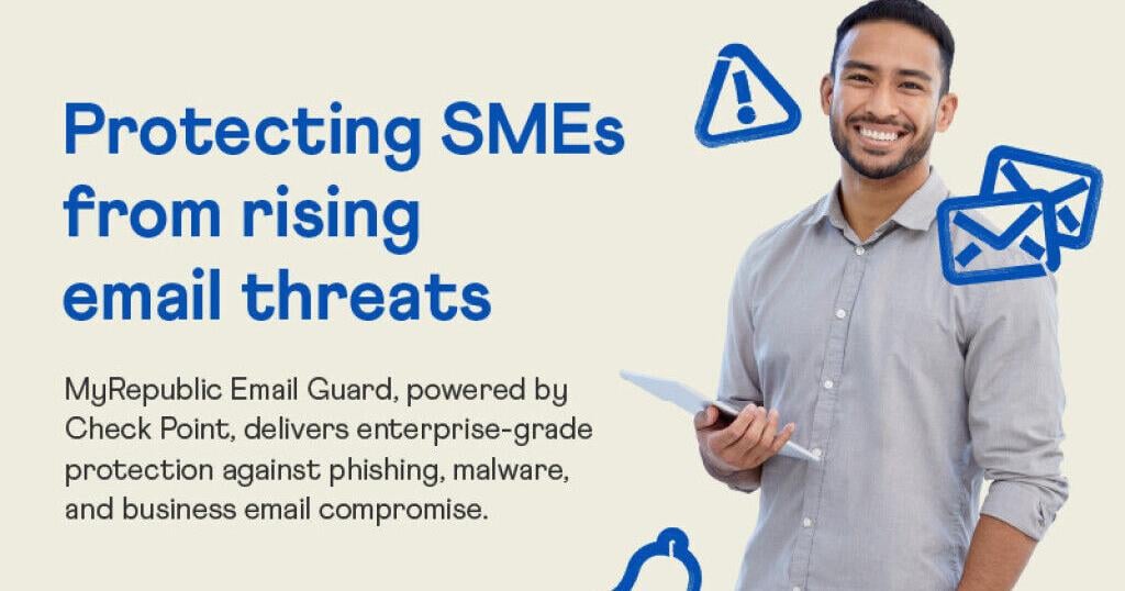 MyRepublic Launches MyRepublic Email Guard to Protect Singapore’s SMEs From Rising Email-Borne Cyber Threats