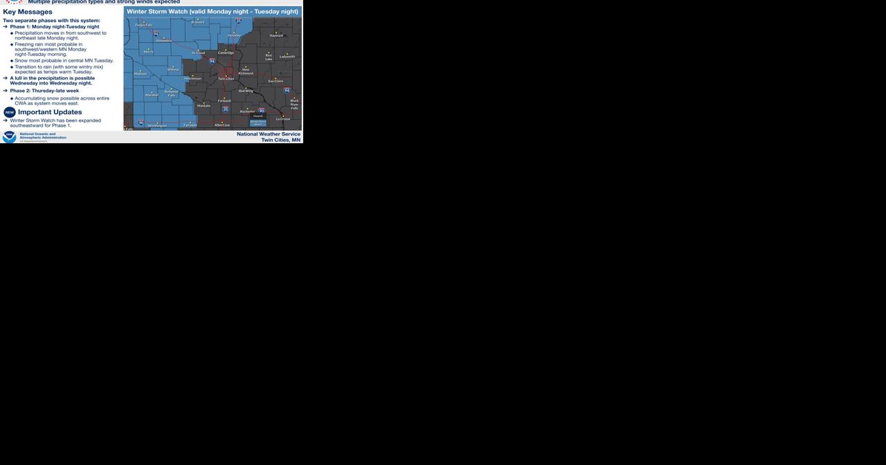 A winter storm is expected to hit the region beginning late Monday night into Tuesday - Vimarsana News