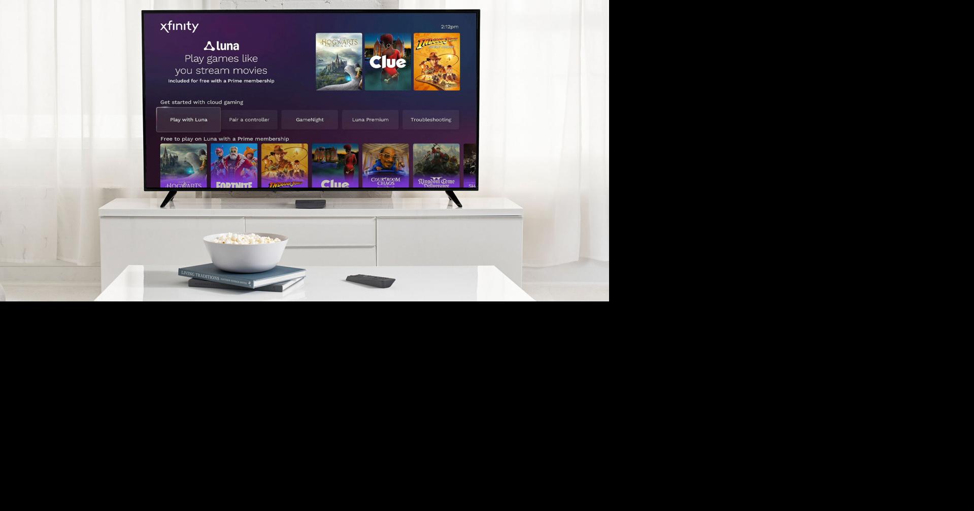 Comcast and Amazon Launch Amazon Luna Cloud Gaming on Xfinity’s Entertainment Devices